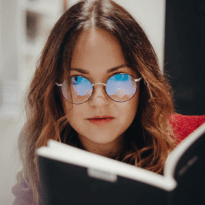 reading book inbio