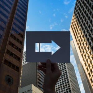 road-sign-direction-perforated-paper-arrow
